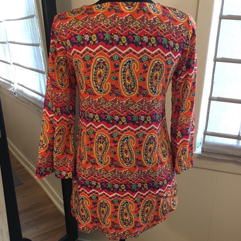 Colorful tunic top Size 2. - Picture 3 of 4